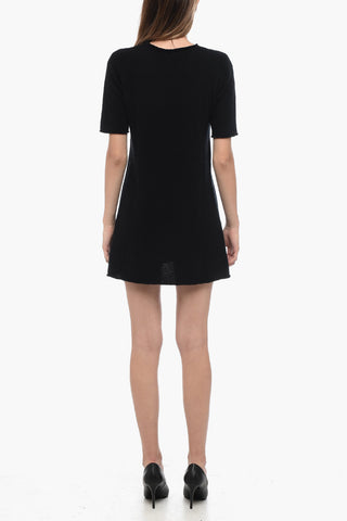 Short Sleeved Knitted Dress