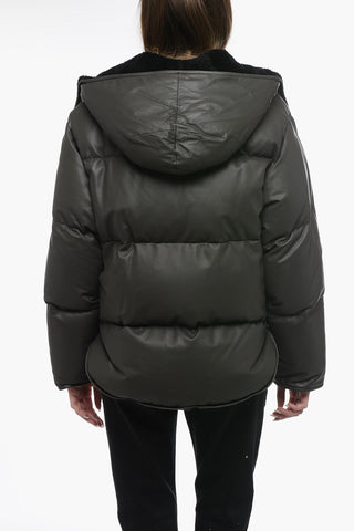 Padded Leather Jacket