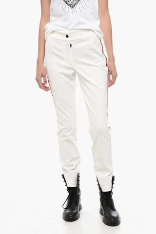 GRENOBLE PERFOMANCE & STYLE Stretchy Pants with Embroidered Split Band