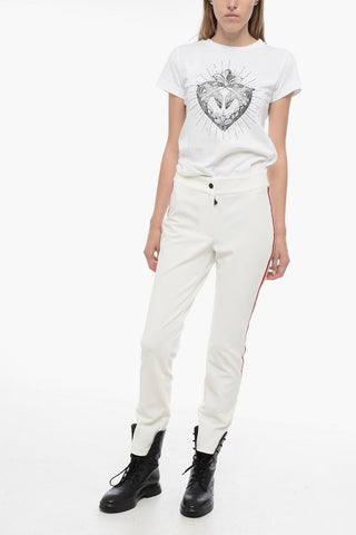 GRENOBLE PERFOMANCE & STYLE Stretchy Pants with Embroidered Split Band