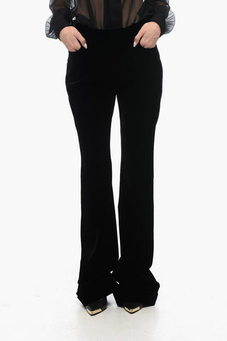 Velvet Flared Pants