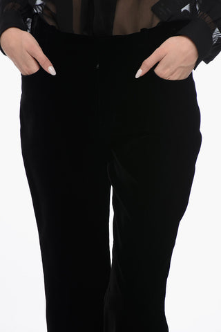 Velvet Flared Pants