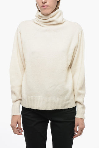 Wool and Cashmere Turtleneck Sweater