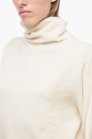Wool and Cashmere Turtleneck Sweater