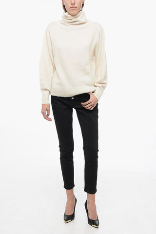 Wool and Cashmere Turtleneck Sweater