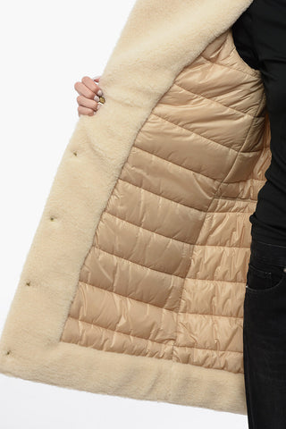 Pile-Borg Paded Parka with Hanger Detail