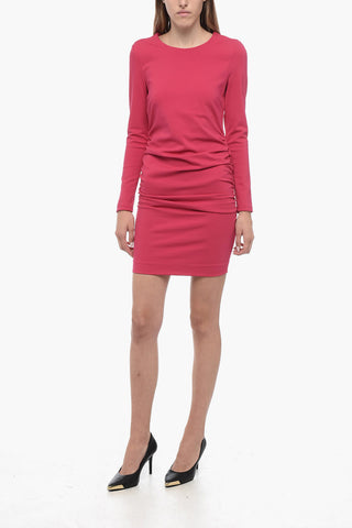 Vestito Mini Stretchy con Dettaglio Drappeggiato