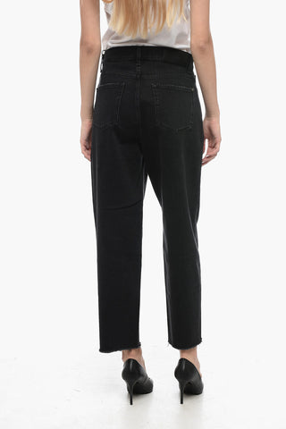Wide Leg DYLAN Denims with Silver Buttons 19cm