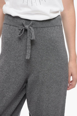 Cashmere Blend URSULA Pants with Elastic Waistband