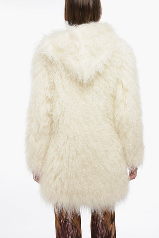 Faux-fur Montgomery Coat