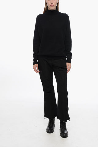 Solid Color Turtleneck Sweater