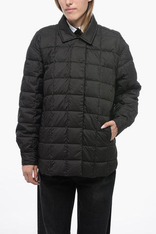 Quilted Overshirt with Hidden Fastening