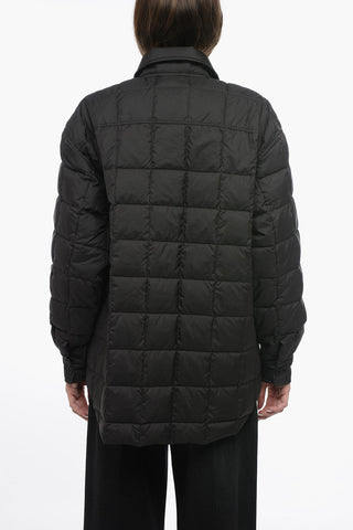 Quilted Overshirt with Hidden Fastening