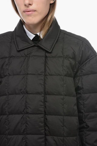 Quilted Overshirt with Hidden Fastening