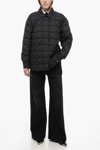 Quilted Overshirt with Hidden Fastening
