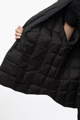 Quilted Overshirt with Hidden Fastening