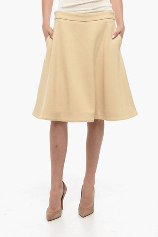 Virgin Wool Circle Skirt