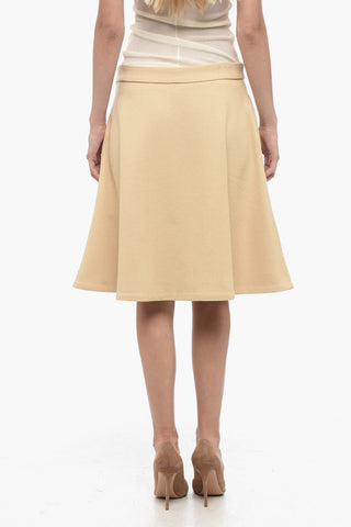 Virgin Wool Circle Skirt