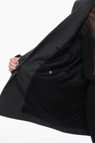 Half-lined Collarless GRABIËLLE Blazer