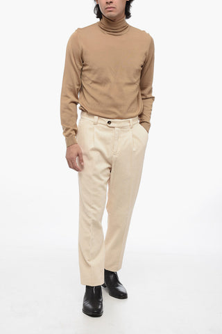 Pantaloni In Velluto A Costine Slim-Fit