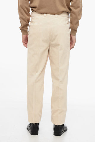 Pantaloni In Velluto A Costine Slim-Fit