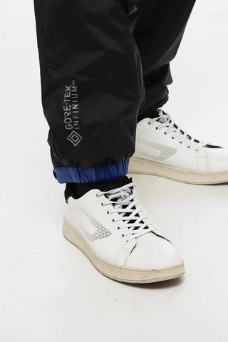 DAY-NAMIC Nylon Pants with Contrasting Waistband