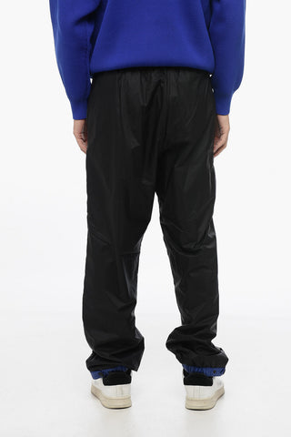 DAY-NAMIC Nylon Pants with Contrasting Waistband