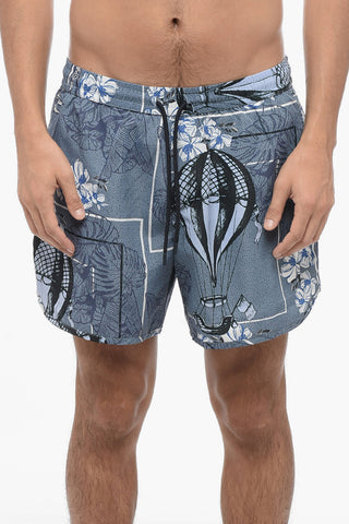 EMPORIO Printed Swim Shorts