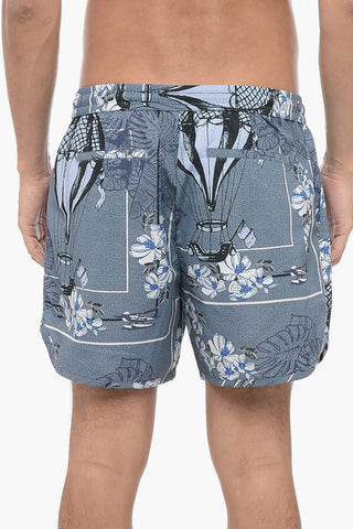 EMPORIO Printed Swim Shorts
