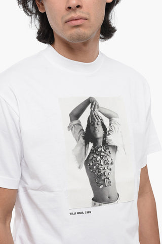 Printed WILLI NINJA 1989 Crew-neck T-Shirt