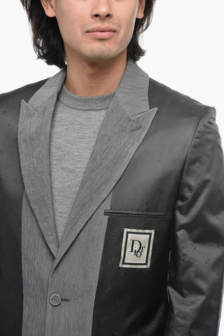 ERL Blazer Monopetto Con Logo Allover