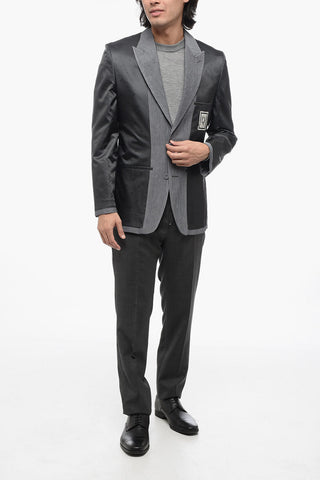 ERL Blazer Monopetto Con Logo Allover