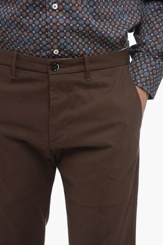 Stretch Cotton Slim Fit Chino Pants