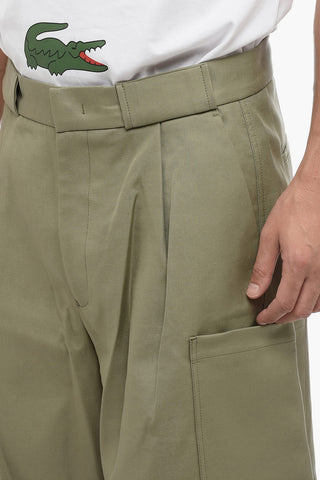 EMPORIO Cargo-Shorts aus Baumwolle mit einer Falte