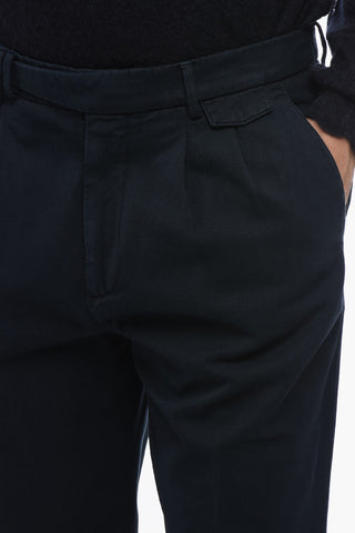 Double-Pleated Leisure-Fit Pants
