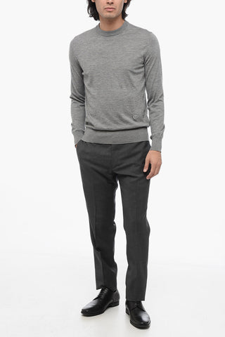 Crew Neck Pure Cashmere Sweater