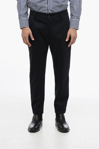 Pantaloni In Lana con Elastico in Vita
