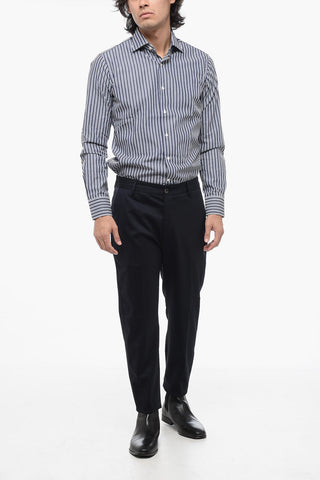 Pantaloni In Lana con Elastico in Vita