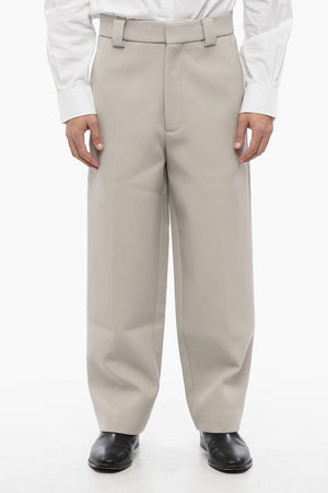 Pantaloni in Misto Lana Vergine con passanti