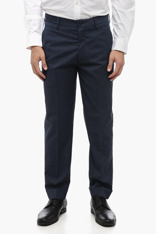 Pantaloni Regular-Fit In Lana