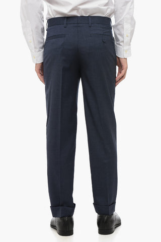 Pantaloni Regular-Fit In Lana