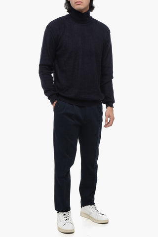Turtleneck Mohair Blend Sweater