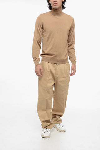 BOSS Virgin Wool Turtleneck Sweater