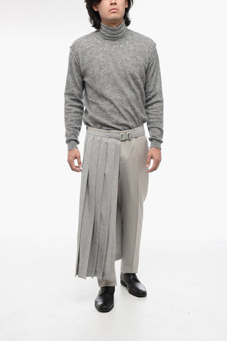 Wool Kilt With Buckle