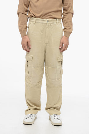 Cargo-Hose aus Twill-Gewebe mit Gürtelschlaufen