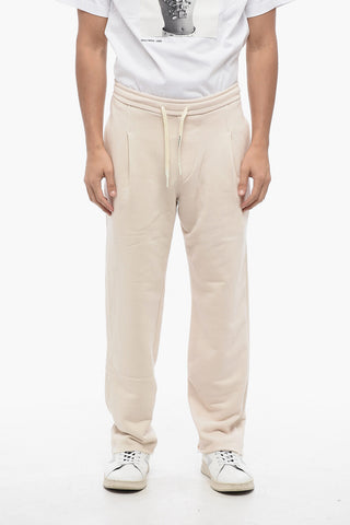 Pantaloni in Felpa Regular Fit a 1 Pince