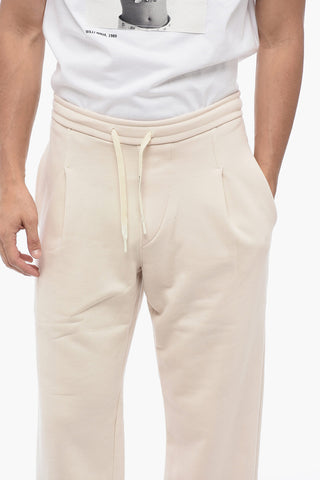 Pantaloni in Felpa Regular Fit a 1 Pince