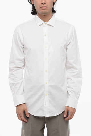Popeline Slim Fit Shirt with Standard Collar