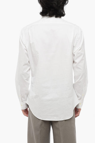 Popeline Slim Fit Shirt with Standard Collar