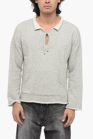 MY URAKE BAJA Sweatshirt with Self-tie Detail